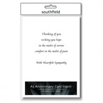 Sympathy 1 Insert Large 10pk