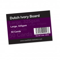 Dutch Ivory Cards Large