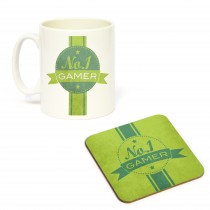 Mug/Coaster Set No. 1 Gamer