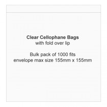 155x159mm Cello Bags (1000)
