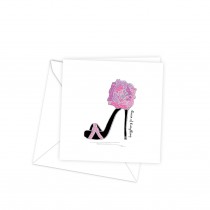 Greeting Card 125sq-Pink Corsa