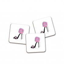 Classic Coaster-Pink Corsage