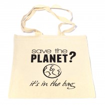 Save Planet Tote Bag