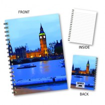 London Scene Wiro Notebook