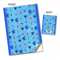 Delicate Blue Floral Notebook