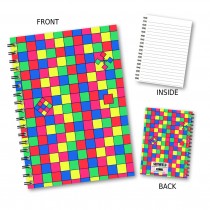 Bright Squares Wiro Notebook