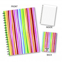 Modern Stripes Wiro Notebook