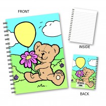 Teddy with Balloon Wiro Notebo