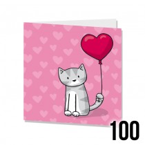 125mm Sq Greeting Cards 100