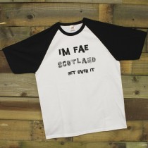 I'M FAE Printed Baseball T-Shirt+Tag