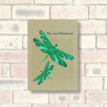 A6 Eco Notebook-Dragonflies