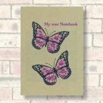 A6 Eco Notebook-Butterflies