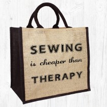 Sewing/Therapy Jute Bag