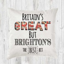 Britains Great Soft Touch Velvet Cushion (inner&tag)