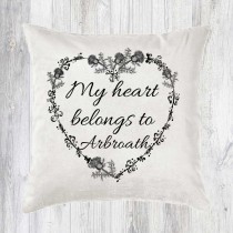 My Heart Belongs Cushion (inner&tag)