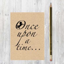 A6 Eco Notebook-Once Upon