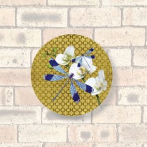 Circular Coaster-Dragonflies