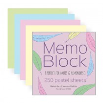 Pastel Memo Block