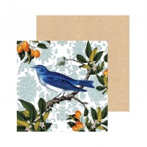 Watercolour Bluebird Greeting Card