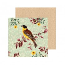 Watercolour Finch Greeting Card