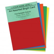 P -Assorted Bright Card 160gsm