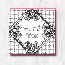 Colour-In Thank you card 3