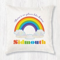 Rainbow Cushion+Tag