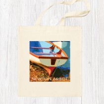 Coastal 4 Cotton Shopper+Tag