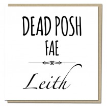 Dead Posh Greeting Card