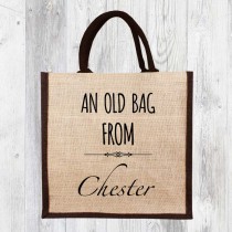 Old Bag Jute Shopper+Tag