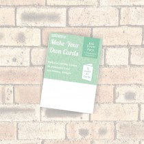 A6 White Linen Cards (100)