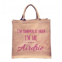 Common As Fae Natural Jute +Tag (Pink)