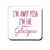 Awfy Posh Classic Coaster (Pink)