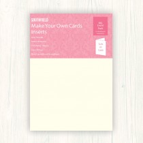 A4 IVORY Insert Paper (100)