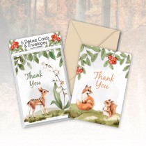 Deluxe Forest Animals Thank you's (6)