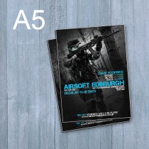 A5 Flyer - double sided print