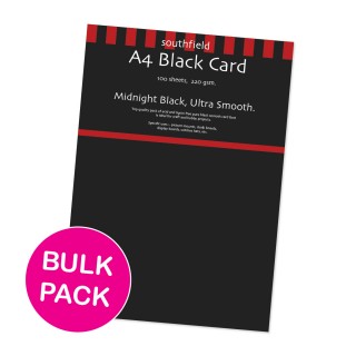A4 Bulk Black Card 100 Sheets product image