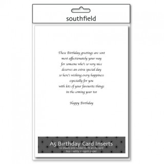 Birthday 4 Insert Large 10pk product image