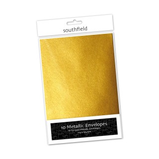 Gold Metallic Envelopes 10s product image
