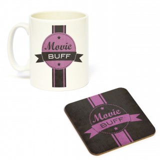 Mug/Coaster Set Movie Buff product image
