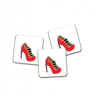 Classic Coaster-Red Military product image
