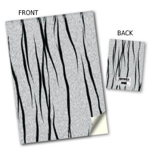 White Tiger Print Stitched Notebook product image