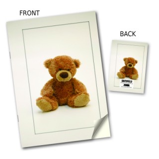 Teddy Bear in Frame Stitched Notebook product image