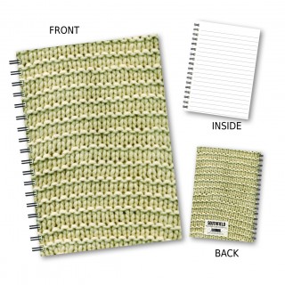 Knitted Pattern Wiro Notebook product image