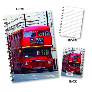 London Bus Wiro Notebook product image