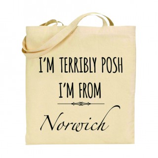 Terribly Posh Cotton Shopper + Tag product image