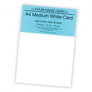 P -White Card 250gsm -22 sheets product image