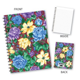 Purple Floral Wiro Notebook product image