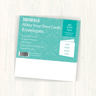 155sq White Envelopes (50) product image
