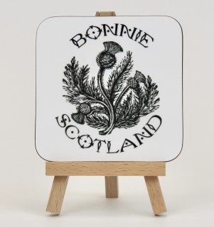 Bonnie Thistle Classic Coaster product image